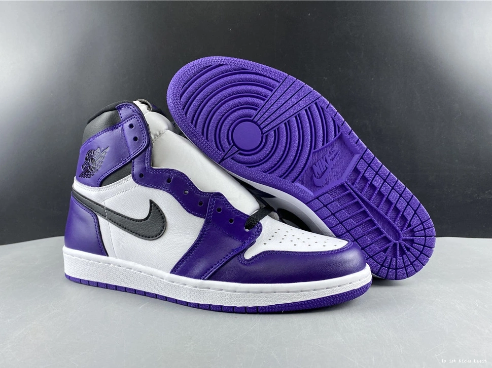 Purple 555088-500 AJ1 1 Court Jordan Air 0305